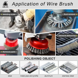<span class=keywords><strong>แปรง</strong></span><span class=keywords><strong>ลวด</strong></span>เกลียว DELUN ขนาด 100 มม. สำหรับสว่าน, <span class=keywords><strong>แปรง</strong></span>ขัดเหล็กกล้าคาร์บอนสำหรับงานหนัก ใช้สำหรับขจัดสนิม - Product Image 5
