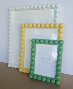 Cadre photo carré en bois MFC imprimé DIY, écologique, léger, minimaliste, fait main, artisanat MS, couleur personnalisée - Product Image 1