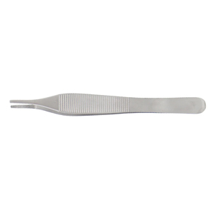 Pinzas Adson para Tejidos de 12 cm, Instrumento Quirúrgico de Acero Inoxidable, Pinzas de Precisión para Manipulación de Tejidos para Uso Médico - Product Image 1