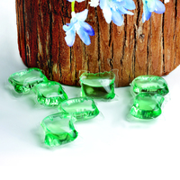 Capsules de détergent en gel à faible mousse jetables et écologiques, 50%-80% d'ingrédients pour la protection des couleurs, 8g, parfum fruité