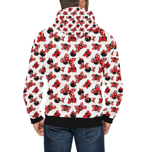 Fabrication professionnelle de sweats à capuche pour hommes avec fermeture éclair intégrale, sublimation, qualité supérieure, sweats à capuche thermiques à fermeture éclair pour hommes Fortleo - Product Image 3