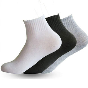 Econex Sports Crew <b>Socks</b> Black White Dot Pattern Breathable Mesh Polyester/Cotton Sweat-Absorbent for Soccer Adults Summer Sport - Product Image 3