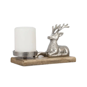 Candelabros Dorados Navideños, Portavelas Cónicos para Mesa de Comedor, Centro de Mesa Decorativo para Bodas y Fiestas Navideñas - Product Image 5