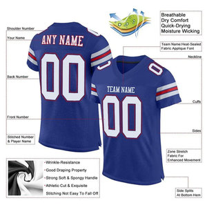 2026 Sublimated Men's Custom Design Plaid American Football Uniform Plus Size Winter Direct Factory Made - Product Image 4