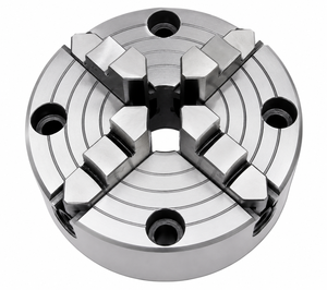 Mandrin indépendant à 4 mors de 100 mm à chargement frontal (montage frontal) avec plaque arrière adaptée - Product Image 5