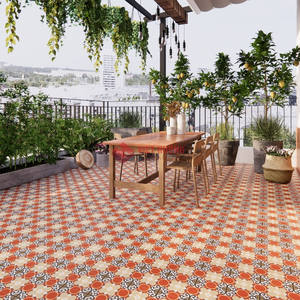 Carrelage en ciment 190x190 mm pour applications extérieures créatives - Product Image 3