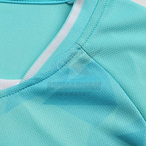 Camiseta de Fútbol de Manga Corta para Hombre, Hecha en Pakistán, Transpirable, de Secado Rápido, Diseño Sólido, Sin Costuras, Color Personalizado, 100% - Product Image 6
