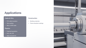 Hidroxiestannato de Zinc (ZHS) CAS 12027-96-2, Retardante de Llama y Supresor de Humo para Cables de PVC y Plástico - Product Image 2