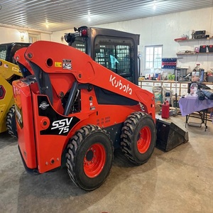 รถตักล้อยางคุณภาพสูง Kubota SSV75 ดีเซล 37 กิโลวัตต์ ประสิทธิภาพสูง พร้อมเครื่องยนต์ ปั๊ม เกียร์บ็อกซ์ และลูกปืน - จัดส่งรวดเร็ว - Product Image 5