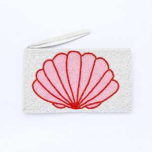 กระเป๋าถือทำมือสไตล์โบฮีเมียนประดับลูกปัดแก้ว MS Handicraft พร้อมปักโลโก้ตามสั่ง กระเป๋าใส่เหรียญประดับลูกปัด สีตามสั่ง - Product Image 4