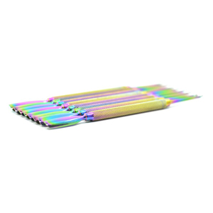 Empujador de cutículas de doble punta para limpieza del lecho de las uñas y modelado de cutículas, ideal para rutinas de manicura en casa o profesionalmente. - Product Image 1