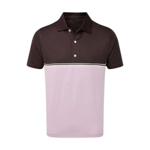Chemise noire à manches courtes pour homme, 100 % coton molletonné tricoté, respirante, design uni, boutonnée sur le devant, coupe classique - Product Image 1
