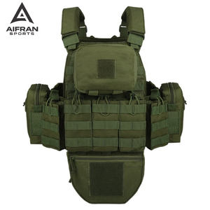 Aiffran Professional <b>Utility</b> <b>Vest</b> Chest Rig Breathable Adjustable Design for Hiking Training - Product Image 4