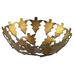 Paniers de rangement frais pour le pain, les collations aux fruits, les bonbons avec de l'argent au Design de mode brut, bol à fruits décorer - Product Image 2