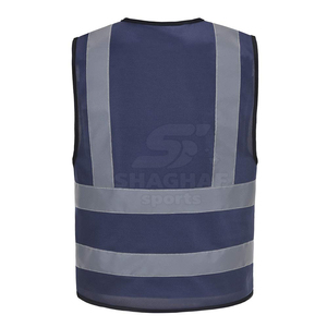 Chaleco de Alta Visibilidad, Reflectante, para Trabajo, Ropa de Seguridad para la Construcción - Product Image 2
