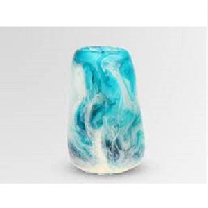 Vase à fleurs décoratif de table de mariage en résine artisanale de qualité supérieure, imperméable et écologique, pour salon et chambre à coucher - Product Image 3
