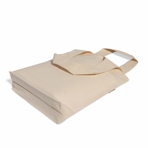 Bolsa <span class=keywords><strong>de</strong></span> <span class=keywords><strong>Compras</strong></span> <span class=keywords><strong>de</strong></span> Algodón Oxford Natural con Asa Integrada, Personalizable con Logotipo, Venta al Por Mayor, Promocional, para Llevar - Product Image 4