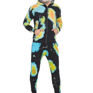 Conjunto Deportivo Tie Dye de Moda para Hombre, Venta al Por Mayor, Alta Calidad, Transpirable, Ropa Casual de Calle - Product Image 1