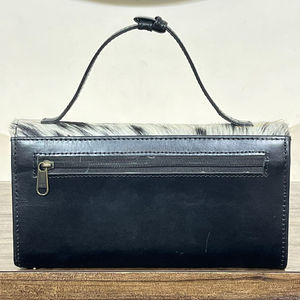 2026 New Hot Selling Designer Genuine Cowhide Leather Fashion Snap Nylon <b>RFID</b> Blocking Eco-Friendly Clutch Women Purse <b>Wallet</b> - Product Image 5