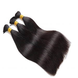 Les produits les plus vendus sont des accessoires de cheveux lisses à 2023 d'os en vrac, vente en gros de cheveux humains vierges bruts non traités - Product Image 4