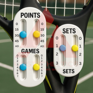 Traqueur de score facilement monté Scoring léger Pointeur de score de tennis portable Raquette de tennis et pagaie Padel Scorekeeper - Product Image 5