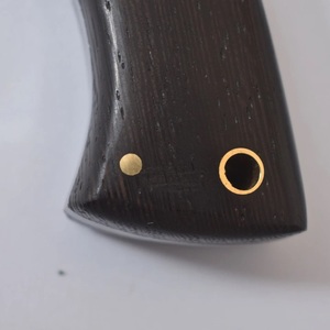 Couteau de chasse artisanal en acier au carbone de qualité industrielle avec manche en Micarta et étui en cuir pour le camping en plein air - Product Image 5