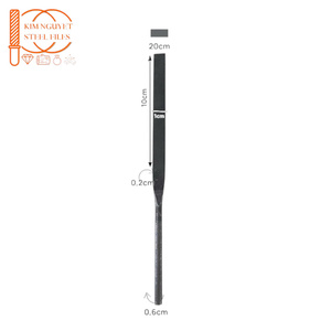 Prix abordable DIY OEM Mini-limes carrées 200 mm BL Coupe lisse Haute qualité Modèle américain Garantie 3 mois - Product Image 1