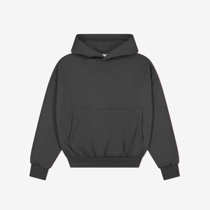 เสื้อฮู้ดดี้ทรงบ็อกซี่ผ้าเฟรนช์เทอร์รี่ สวมใส่สบาย ทรงโอเวอร์ไซส์ สไตล์สตรีทแวร์ คุณภาพสูง ผลิตจากผ้าฝ้าย 80% โพลีเอสเตอร์ 20% ขายดีที่สุด - Product Image 1