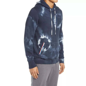 Sweat à capuche streetwear 100 % coton pas cher pour homme, personnalisable, en molleton, vente en gros, haut de survêtement chaud - Product Image 2
