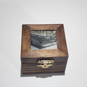 Affordable Wooden <b>Memory</b> Storage <b>Box</b> for Special Gifts, Jewelry, Wedding Keepsakes and Personal Treasures By AALIYAN IMPEX - Product Image 2