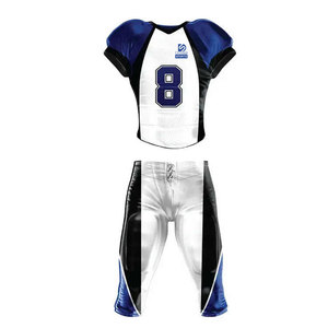Unique Design Printed American Football Uniform 100% Polyester Quick Dry Lightweight Custom Colors Wholesale <b>Cheap</b> Price Made - Product Image 1