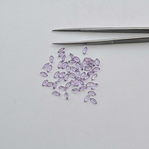 2.5x5mm Améthyste Rose Naturelle Marquise Forme Pierres Précieuses À Facettes Prix Abordable Améthyste Certifiée IGI De Fabricant Vérifié - Product Image 3