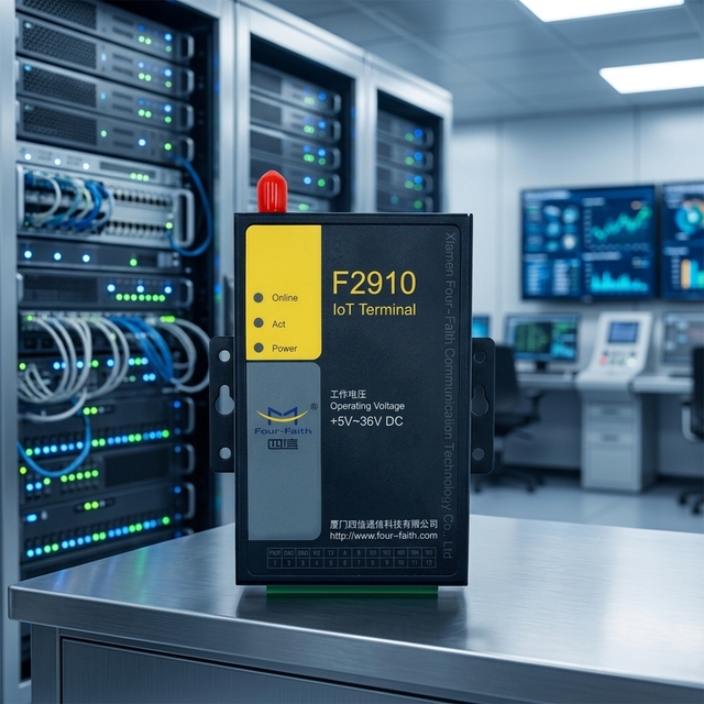 Four-Faith F2910 NB-IoT Terminal with RS232 RS485 Modem GSM M2M IoT Router Industrial Application China Supplier