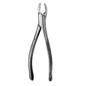 Forceps d'extraction dentaire pédiatrique # Extracteur de dents manuel ergonomique en acier inoxydable à bec fendu et dentelé 150XAS - Product Image 3