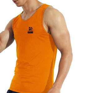 Camiseta sin Mangas de Punto Casual para Hombre, 100% Algodón, de Alta Calidad, Ropa Deportiva, Ecológica, de Secado Rápido y Transpirable, Superventas - Product Image 2