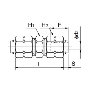 NITTA Quick Seal Fitting UC1N3/8 Producto de alta calidad en la categoría de sellos - Product Image 1