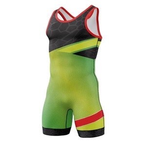 Trajes de Lucha Libre Personalizados Sublimados, Impermeables, Ligeros y Reversibles, Estilo USA y Japón, Kit de 2 Piezas - Product Image 6