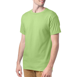 Wholesale Custom Cotton Men's T Shirt Fruit Green Mens Polo Shirts Cotton <b>Plain</b> High Quality T Shirt for Men Print Logo - Product Image 4