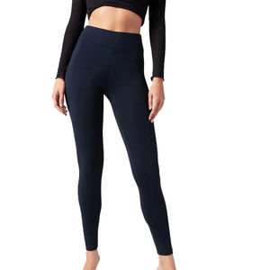 Leggings Deportivos Transpirables hasta la Rodilla para Mujer, de Algodón/Fibra de Bambú, Cintura Elástica, para Gimnasio, Fitness, Yoga, Ropa Deportiva, Personalizables - Product Image 2