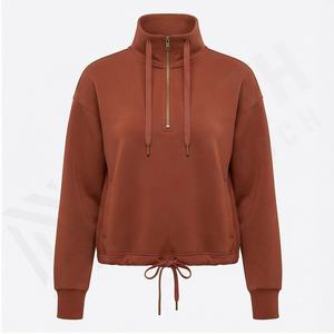 Sweat-shirt professionnel brodé en molleton de coton et polyester respirant, anti-plis, style personnalisé, collection hiver, vente chaude - Product Image 2