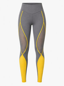 Legging femme bicolore de qualité supérieure, nouveau design unique, respirant, best-seller - Product Image 4