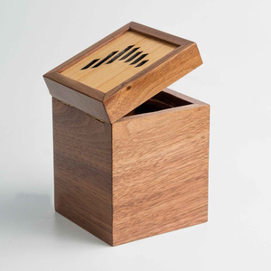 Caja de Incienso de Madera de Estilo Moderno con Cierre Metálico Seguro de Alta Calidad, Complementa Perfectamente la Decoración de tu Hogar - Product Image 3