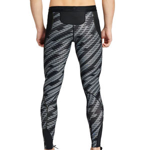 Pantalons de compression athlétiques modernes pour hommes, leggings légers, vêtements de sport actifs pour hommes, leggings à ajustement flexible pour l'entraînement - Product Image 3