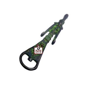 Brass Embossed Bottle Opener BULL Design Bottle Opener Wine <b>Bar</b> <b>Accessories</b> (170mm) - Product Image 3