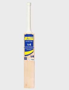 Bate de Críquet Ihsan Victory V4 de Madera de Sauce Inglés, Ligero, 40 mm de Grosor, 2.8 lb, para Mano Derecha/Izquierda, con Funda y Agarre Adicional - Product Image 4