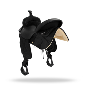 Selle de randonnée Western Cordura, équipement d'équitation - Product Image 3