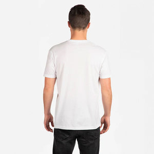 T-shirt femme col rond en coton mélangé de haute qualité, modèle Next Level 6410, blanc - Product Image 4