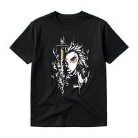 Kaos Pria Oversize DTG Print Premium Custom Direct To Garment Printing Katun Santai Longgar Kasual Kerah Bulat Lengan Pendek