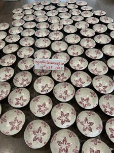 Bol en noix de coco laqué traditionnel du Vietnam - Motif incrusté de coquillages - Souvenir culturel - Product Image 4