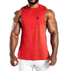 Débardeur de gymnastique respirant de haute qualité pour hommes débardeur d'exercice décontracté avec tissage tricoté ventes directes d'usine - Product Image 2